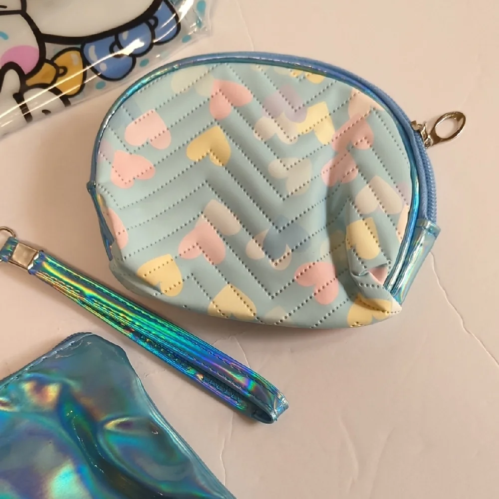 New Cinnamoroll 4 piece Makeup Bag set